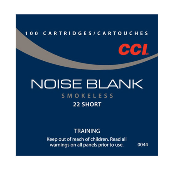 CCI 22 SHORT NOISE BLANK 100/50 - Ammunition